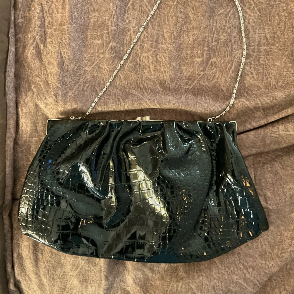 Sasha Black Evening Bag
